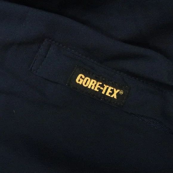 Zero Restriction Jacket Mens Medium Blue Half Zip Gore Tex GTX Pullover VTG